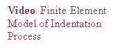 Text Box: Video: Finite Element Model of Indentation Process